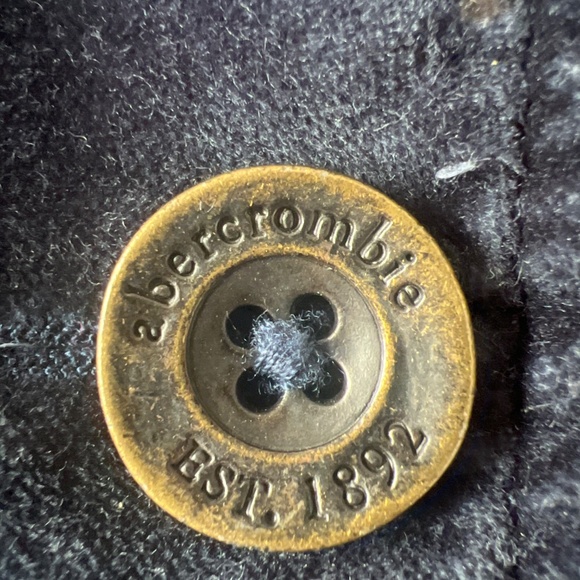 Abercrombie Classic Navy Blue Velvet Blazer/Jacket size M - Picture 5 of 10